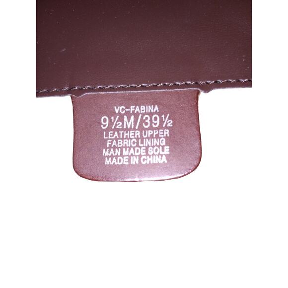 Vince Camuto Fabina Leather Riding boots - colorblock size 9.5 women's - Picture 15 of 16